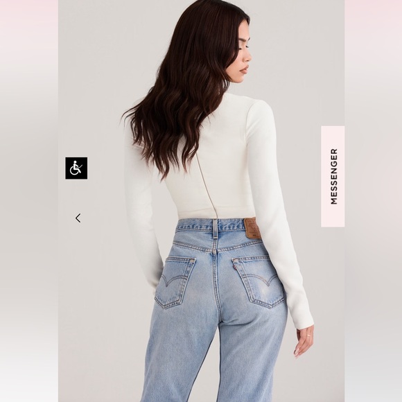 House of cb Danica white cutout bodysuit - Picture 2 of 8